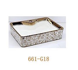 TEZGAH ÜSTÜ KARE ÇANAK LAVABO