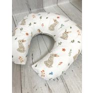 Tavşan Desenli Poplin Emzirme/Destek Yastığı