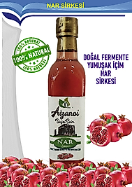 DOĞAL FERMENTE İÇİMLİK NAR SİRKESİ 500 ML
