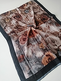 BAMBU KRAŞ DESENLİ ŞAL