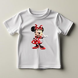 Mickey Mouse  Baskılı Normal Kalıp  Çocuk Tişört