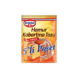 Dr. Oetker 5'li Hamur Kabartma Tozu 30 Adet