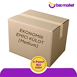 Bez Market Ekonomik Emici Külot Orta (M) 180 Adet