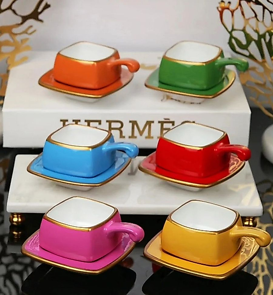 Bitter Türk Kahvesi Fincan Takımı