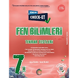 7. Sınıf Kendini Check - Et Fen Bilimleri Tekrar Testleri