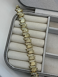 14K ALTIN KAPLAMA ÇELİK BİLEKLİK