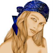 ARIES BANDANA LACİVERT