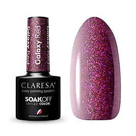Claresa Galaxy Red Kalıcı Oje | 5gr | Polonya 2025 Üretimi En Yüksek Kalitede Kalıcı Oje