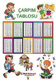 ÇARPIM TABLOSU 33X48