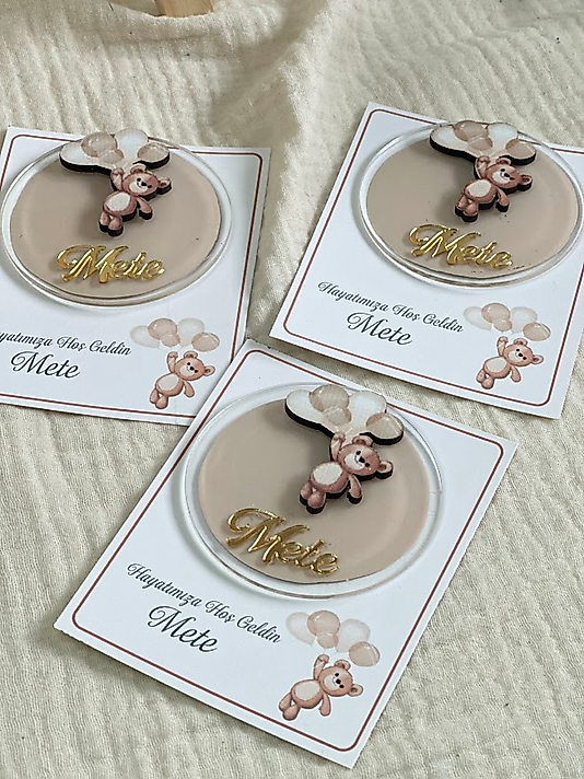 AYICIKLI MAGNET 20 ADET KARTLI