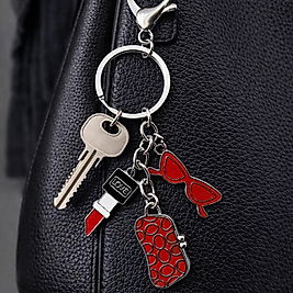 Şık Kadın Anahtarlık Çanta Charm