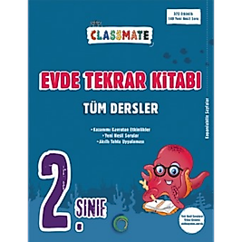 2. Sınıf Classmate Tüm Dersler Evde Tekrar Kitabı 2025 Okyanus Yayıncılık
