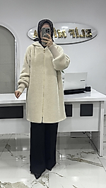 PREMİUM KALİTE ANGORA KABAN KREM