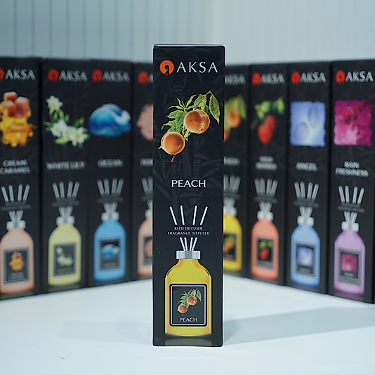 Aksa Peach Şeftali Çubuklu Oda Kokusu