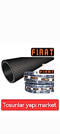 Fırat Bahçe Hortumu  Siyah Thermo Bezli 1/2'' (100 Metre)
