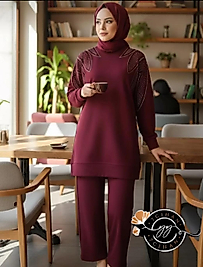 Oysho taşlı ikili takım