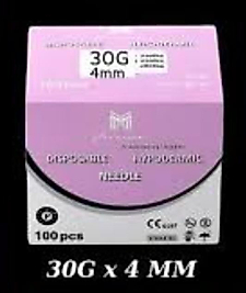 30G 4mm iğne ucu