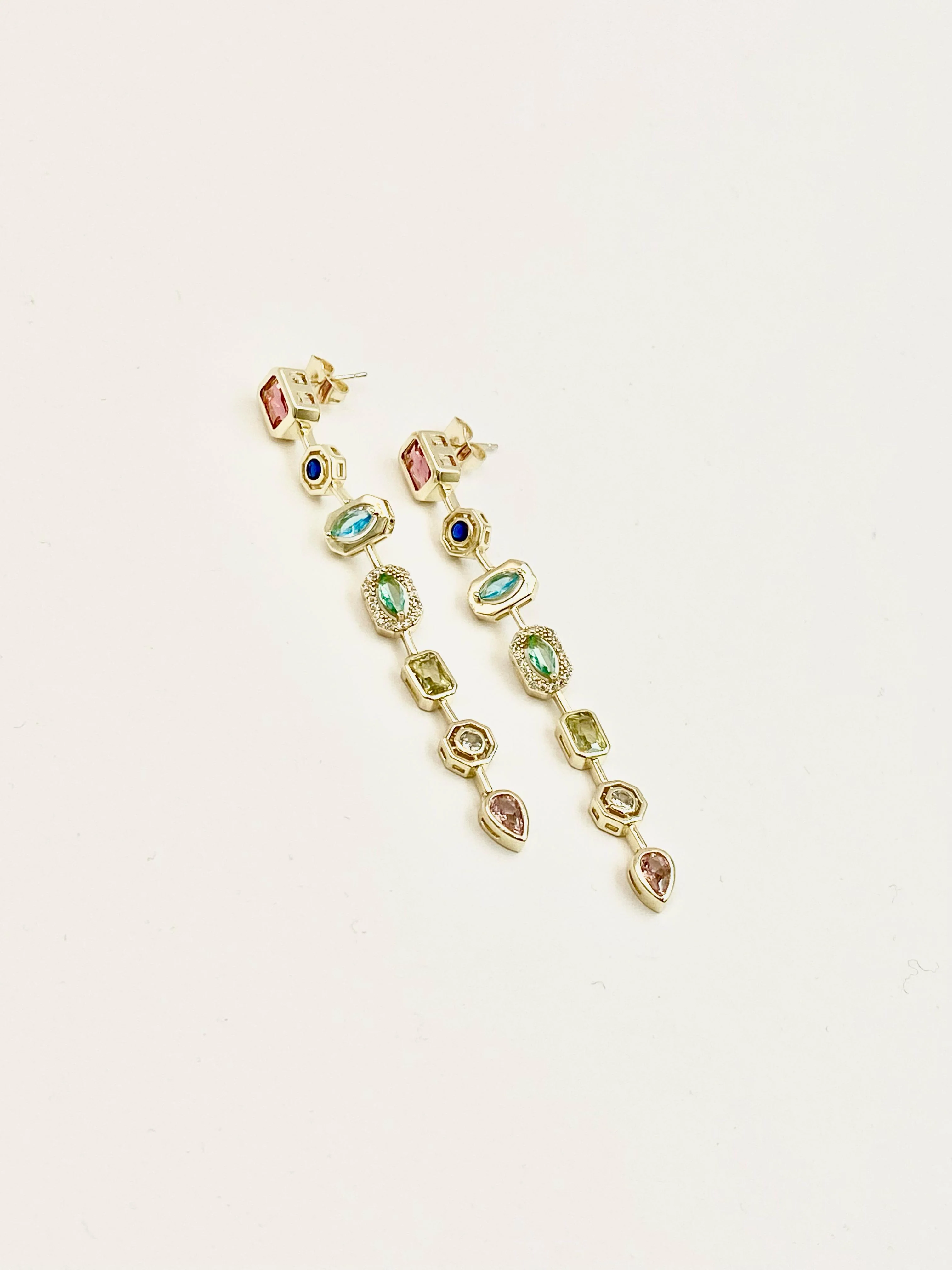 7 Element Küpe Gold