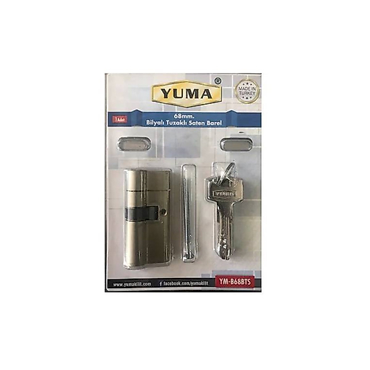 YUMA BİLYALI TUZAKLI BAREL 68 MM. SATEN 3 ANAHTARLI