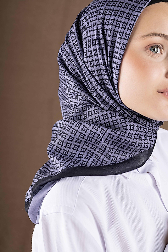 Desenli Soft Eşarp Koleksiyonu Desen-1