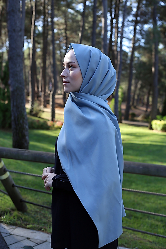 Düz Modal Polyester Şal 80 X 185 Ebat