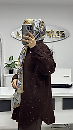 PIRLANTA SHİNEL GÖMLEK Kahve