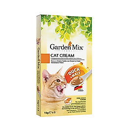 Gardenmix Kedi Ödül Kreması Ördek + Malt (5 x 15 g)