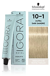 İGORA ROYAL ABSOLUTE SAÇ BOYASI 60 ML.  (10-1 KÜLLÜ PLATİN)
