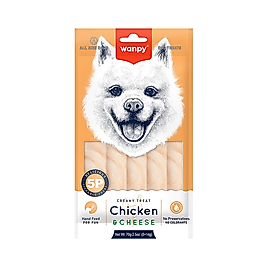 Wanpy Tavuk Etli Peynirli Kremalı Köpek Ödülü 5 x 14 g