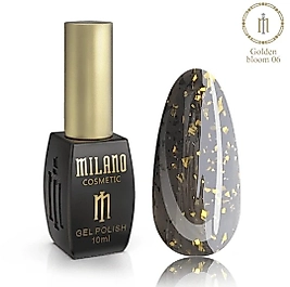 Milano Golden Bloom Renkli Top Coat | Özel Seri No:006