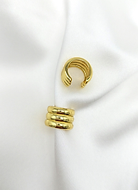 Boğumlu Küçük Çelik Ear Cuff (kıkırdak küpe)