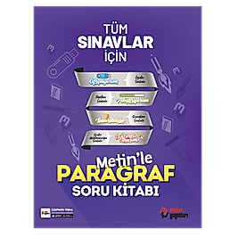 Tüm Sınavlar İçin Paragraf Soru Kitabı 2025 Metin Yayınları
