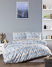 OCTEC ETNİK DESEN RANFORCE ÇİFT KİŞİLİK NEVRESİM TAKIMI