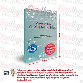 Çocuklar İçin Kur'an-ı Kerim 1- 6. Cüzler - 6 Kitaplık Set