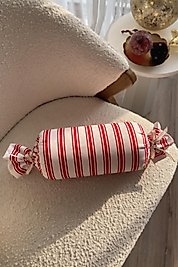 Şeker Çizgili Yastık(İçi Dolgulu)