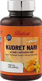 Balen Kudret Narı ve Sarı Kantaron Yağı İçeren Yumuşak Kapsül