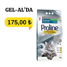 Proline Aktif Karbonlu Topraklanan Kedi Kumu (10 L) 8698995031202
