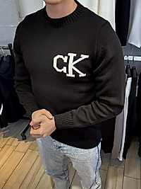 ZEROWEAR - CK GÖĞÜS DETAYLI PREMİUM KALİTE TRİKO KAZAK