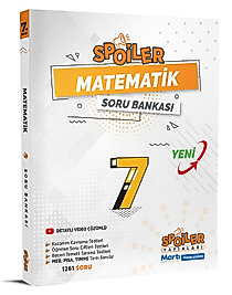 Spoiler Yayınları 7. Sınıf Matematik Soru Bankası 2025 2026 Yeni Baskı Sezon Kitabı