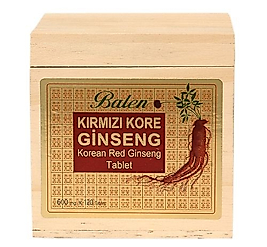 Balen Kırmızı Kore Ginsengi Ekstraktı 600 Mg 120 Tablet