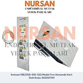 İnoksan FBE/006-010-022 Model Fırın Kumanda Kartı