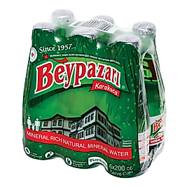 Beypazarı Maden Suyu 200 ml (6'lı Paket)