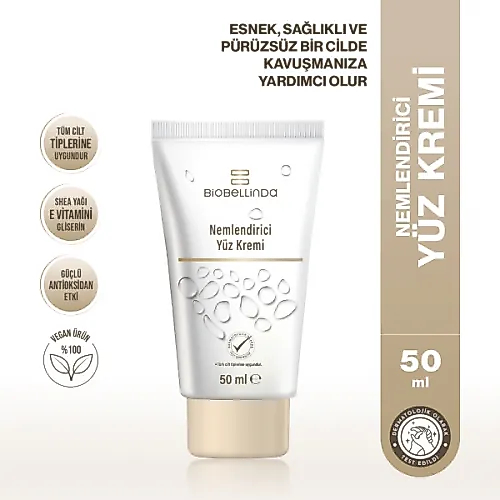 Biobellinda Nemlendirici Yüz Kremi 50 Ml | Günlük Bakım