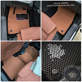 Skoda Kodiaq 2024+ Akıllı Premium Eva Oto Paspas (Aksesuarlar Fiyata Dahil Değildir)