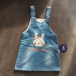 Hello Cutie Kot Çocuk Askılı Etek 2-3 Yaş