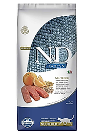 N&D Ocean Düşük Tahıllı Kısırlaştırılmış Somonlu ve Portakallı 10 kg Yetişkin Kedi Maması