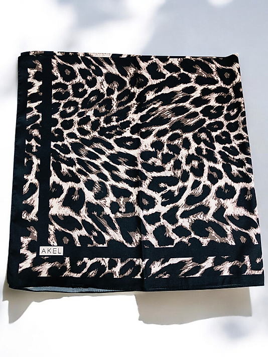 Akel Digital Kristal Eşarp  Desenli