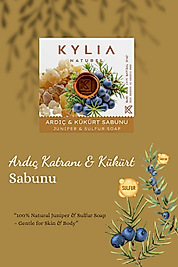 Fırsat Kapısı KYLİA Doğal Naturel Ardıç Katranı & Kükürt Sabunu 125 Gr.