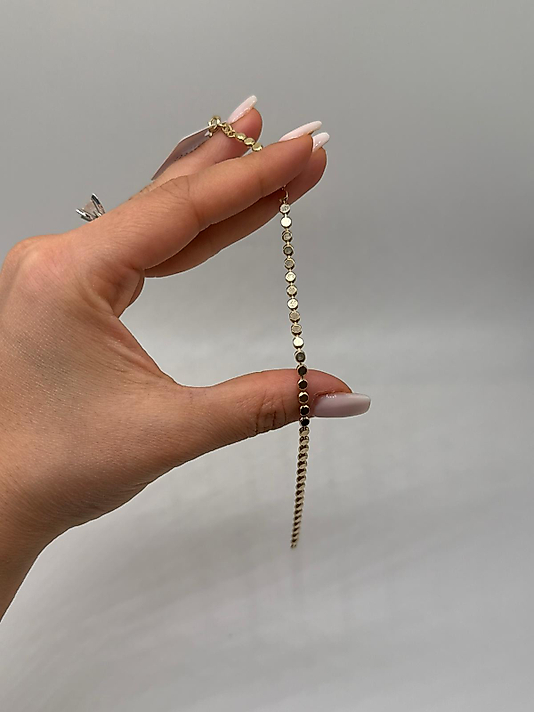 Xuping Gold Pullu İnce Bileklik