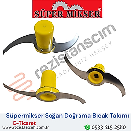 Süper mikser Soğan Doğrama Bıçak